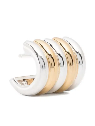 Dehanche Medium Hollyhock Earrings In Multi