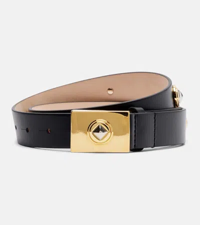 Dehanche Déhanche Medora Studded Leather Belt In Black