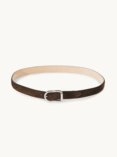 Dehanche Mija Belt Chocolate / Silver L In Brown