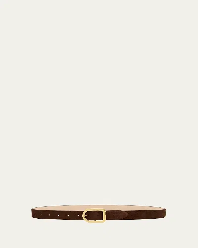 Dehanche Mija Suede Belt In Brown