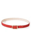 Dehanche Déhanche Mija Suede Belt In Red