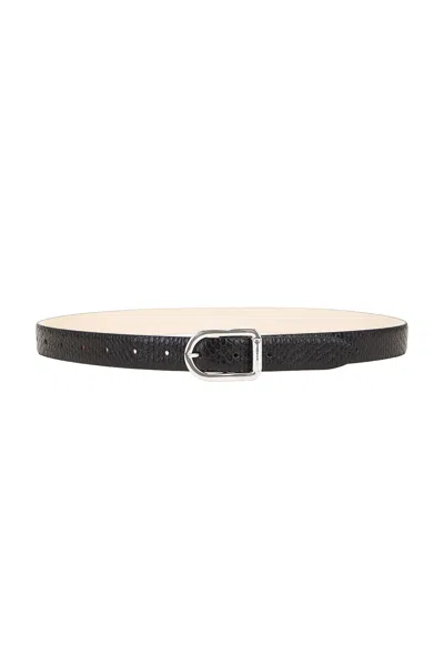 Dehanche Mija Viper Belt In Black Viper & Silver