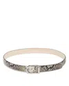 Dehanche Python-print Mija Belt In Pink