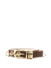 Dehanche Revenge Chain Buckle Belt In Brown