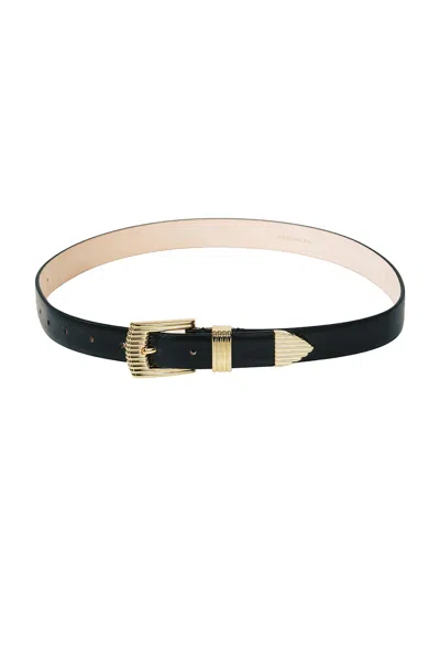 Dehanche Rosen Belt In Black & Gold