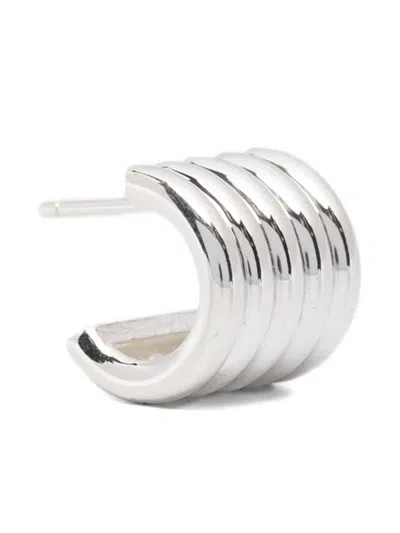 Dehanche Small Hollyhock Earrings In Black