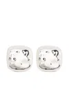 Dehanche Square-shape Earrings In White