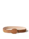Dehanche Flint Calfskin Leather Medium Belt