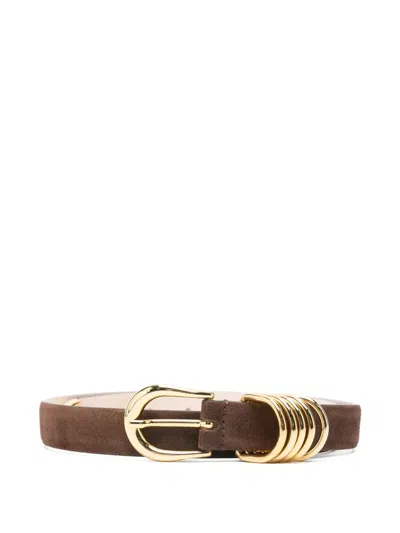Dehanche Suede Belt In Brown