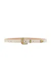 Dehanche Travertine Leather Belt