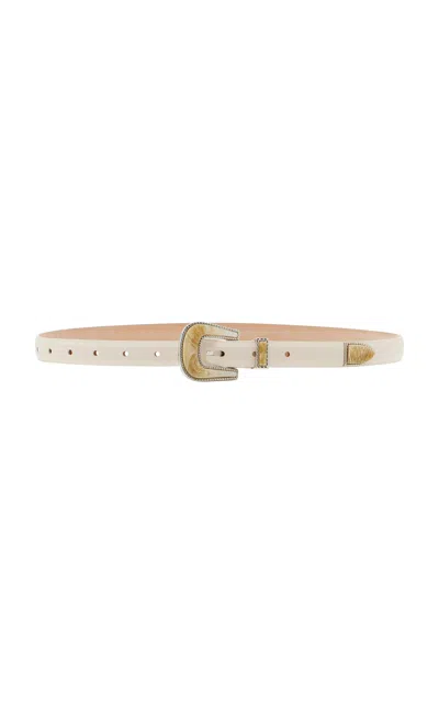 Dehanche Travertine Leather Belt