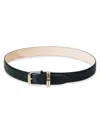 Dehanche Alegra Mixed Metal Leather Belt In Purple