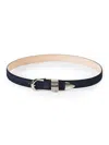 Dehanche Women's Hollyhock Suede Belt In Black
