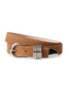Dehanche Women's Hollyhock Suede D-ring Belt In Gray
