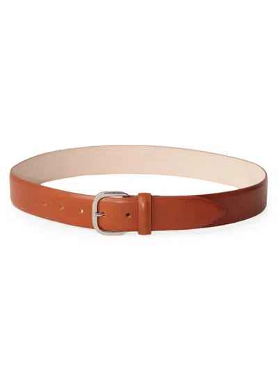 Dehanche Women's Jeanne Leather Belt In Orange