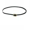 Dehanche Women's Venura Belt In Black & 24k Gold In Black