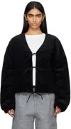 Deiji Studios Black Reversible Cord Coat In Black