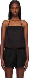 Deiji Studios Black Tube Top In Black