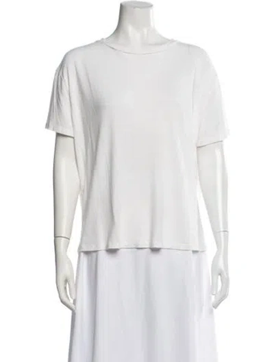 Pre-owned Deiji Studios Crew Neck Short Sleeve T-shirt In Neutrals