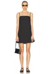 Deiji Studios Drawcurve Dress In Black