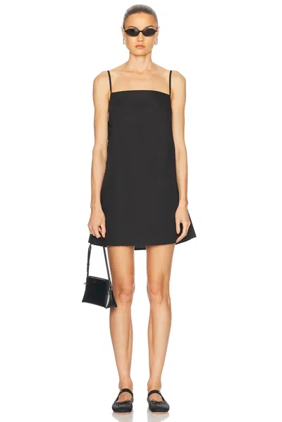Deiji Studios Drawcurve Dress In Black
