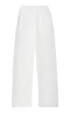 Deiji Studios Ease Cotton Pants In White