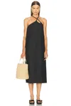 Deiji Studios Keyhole Midi Dress