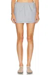 Deiji Studios Layered Skirt In Blue