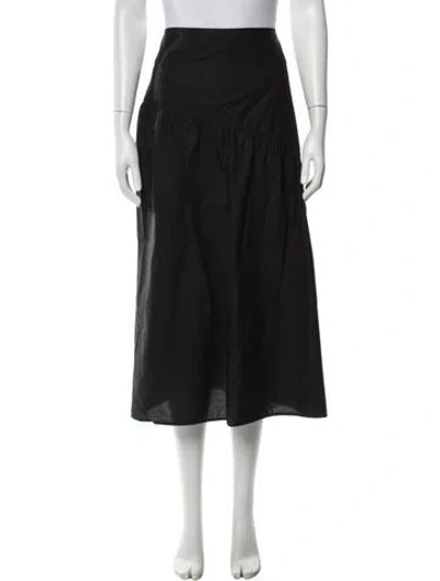 Pre-owned Deiji Studios Long Skirt In Black