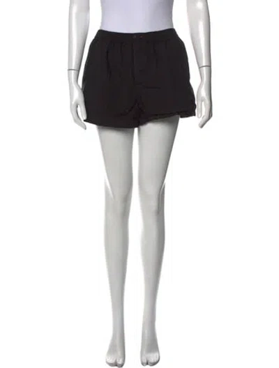 Pre-owned Deiji Studios Mini Shorts In Black