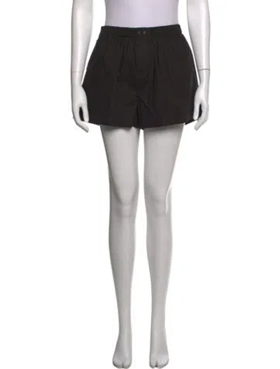 Pre-owned Deiji Studios Mini Shorts In Black