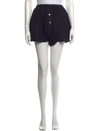 Pre-owned Deiji Studios Mini Shorts In Black