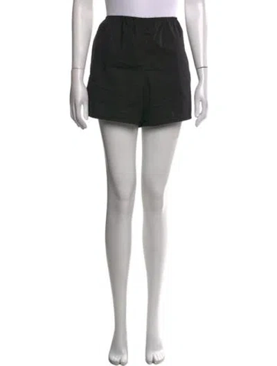 Pre-owned Deiji Studios Mini Shorts In Black