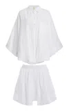 Deiji Studios Oversized Organic Linen Set