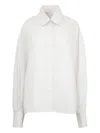 Deiji Studios Pinstripe-pattern Shirt In White