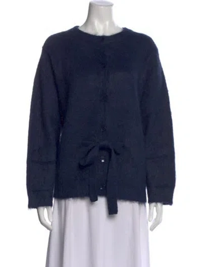 Pre-owned Deiji Studios Scoop Neck Sweater W/ Tags In Blue