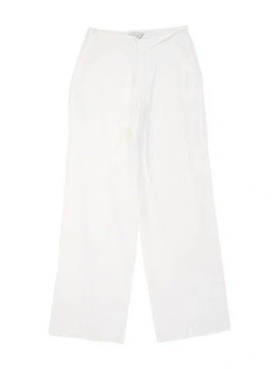 Pre-owned Deiji Studios Straight Leg Pants In Neutrals