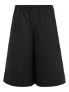 Deiji Studios Striped Lounge Shorts In Brown