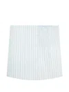Deiji Studios Striped-pattern Mini Skirt In White