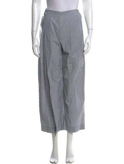 Pre-owned Deiji Studios Striped Wide Leg Pants W/ Tags In Blue