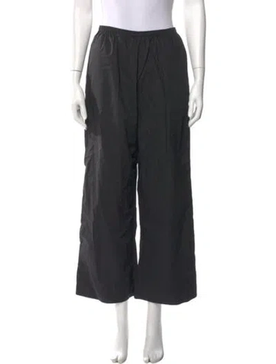Pre-owned Deiji Studios Wide Leg Pants In Black