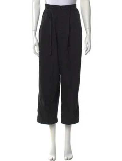 Pre-owned Deiji Studios Wide Leg Pants In Black