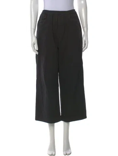 Pre-owned Deiji Studios Wide Leg Pants In Black
