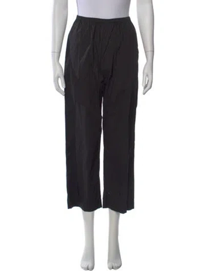 Pre-owned Deiji Studios Wide Leg Pants In Black