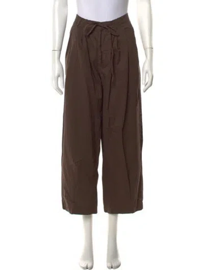 Pre-owned Deiji Studios Wide Leg Pants In Black
