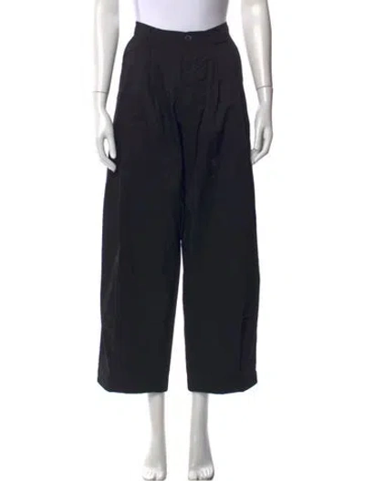 Pre-owned Deiji Studios Wide Leg Pants In Black
