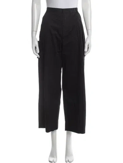 Pre-owned Deiji Studios Wide Leg Pants In Black