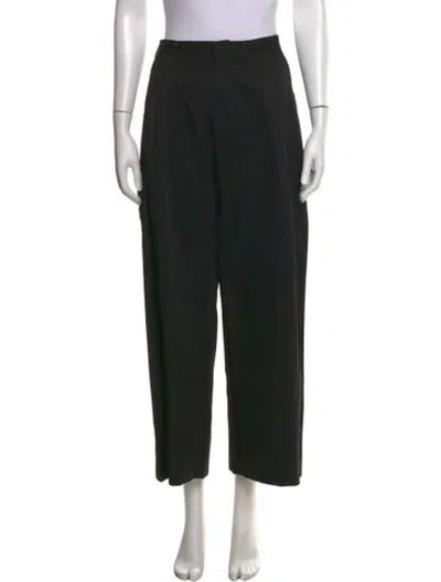 Pre-owned Deiji Studios Wide Leg Pants In Black