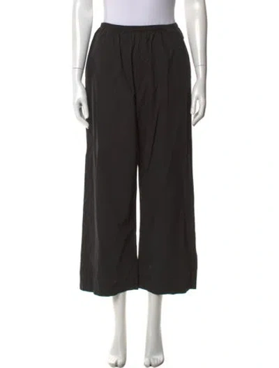 Pre-owned Deiji Studios Wide Leg Pants In Black
