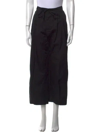 Pre-owned Deiji Studios Wide Leg Pants In Black
